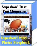 Superbowl Party Memories Scrapbook Software